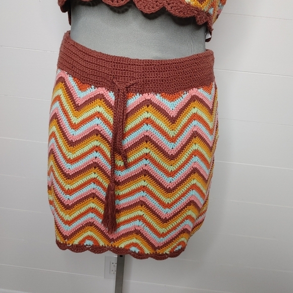 BOHO Crochet Outfit M - Picture 4 of 15